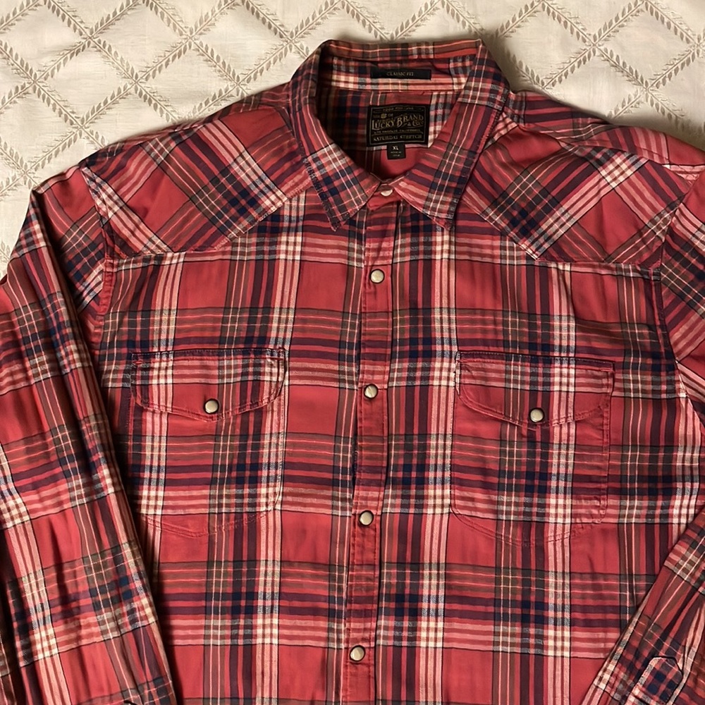 Tall Men’s Cotton Shirt, XL